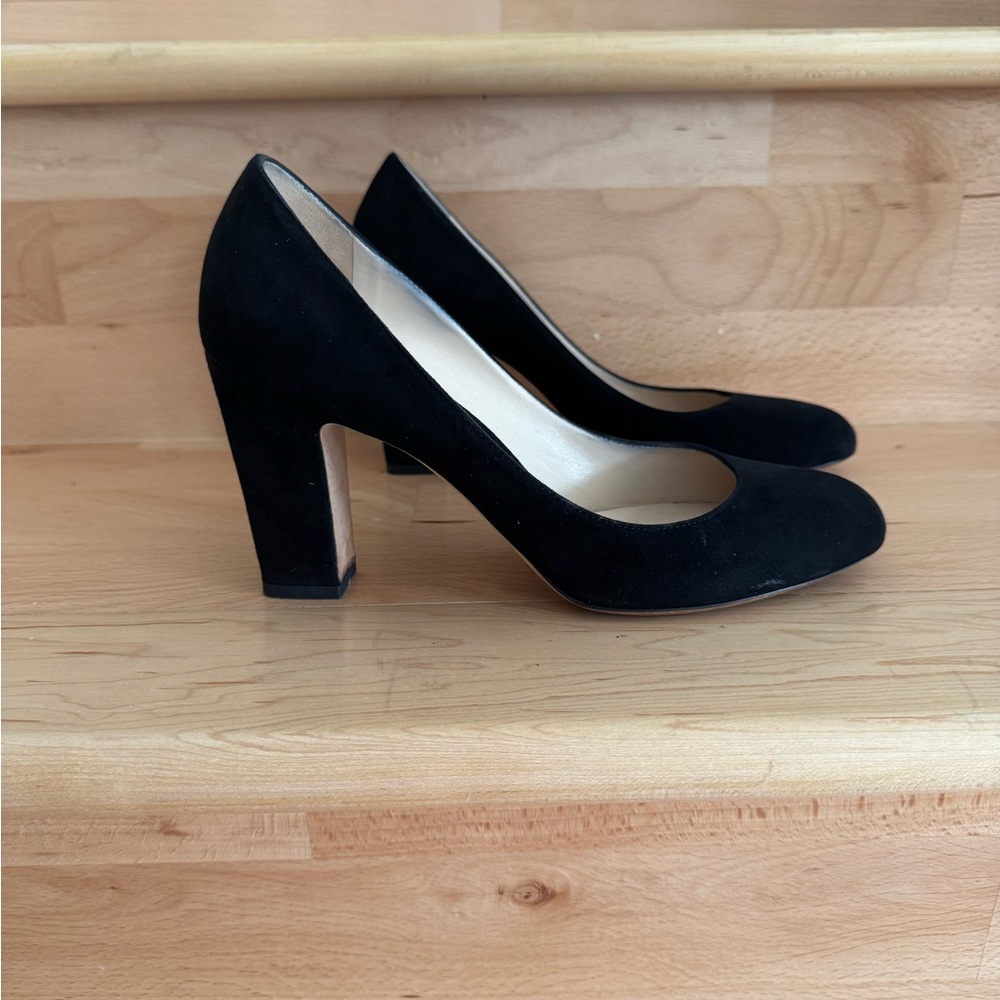Jimmy Choo Black Suede Heels